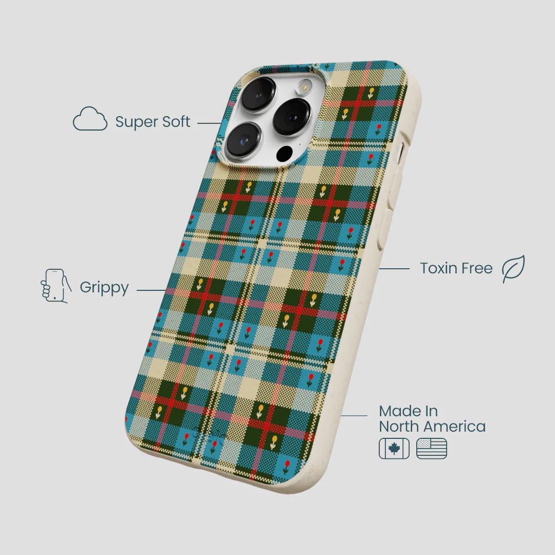 London Fog Plaid Picnic iPhone 13 Pro Max Case - Image 4