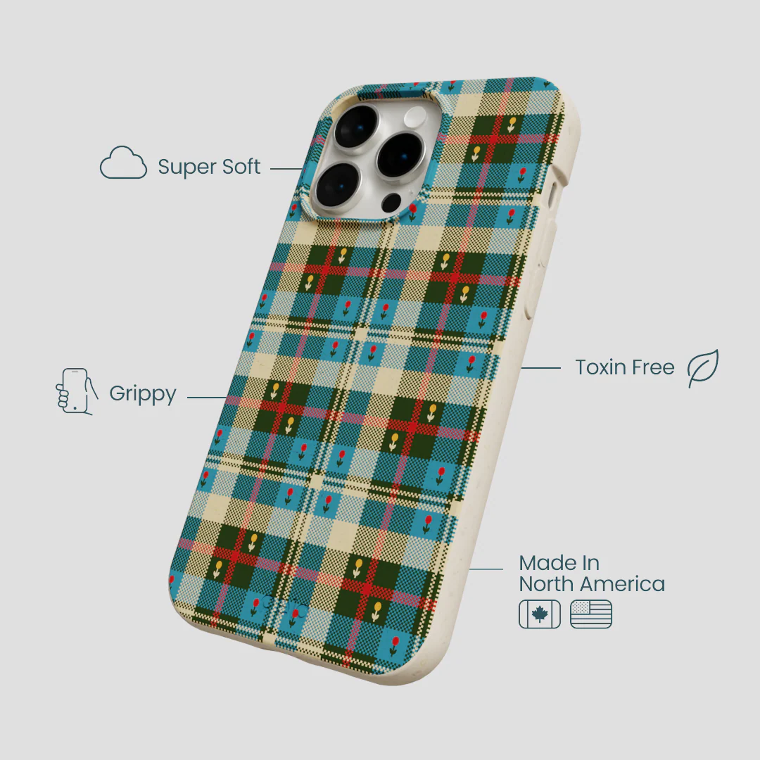 London Fog Plaid Picnic iPhone 14 Pro Max Case - Image 4