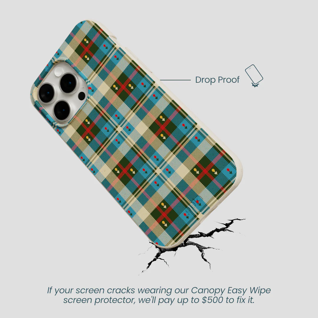 London Fog Plaid Picnic iPhone 15 Pro Max Case - Image 5