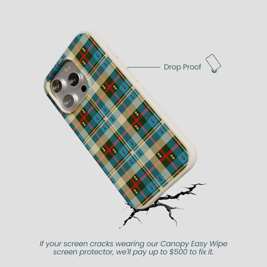 London Fog Plaid Picnic iPhone 16 Pro Case - Image 5
