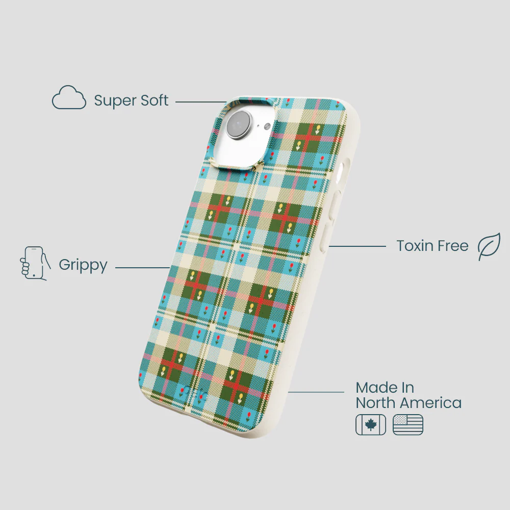 London Fog Plaid Picnic iPhone 16e/17e Case - Image 4
