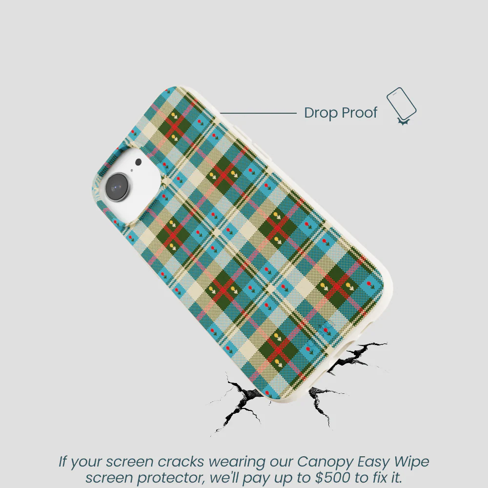 London Fog Plaid Picnic iPhone 16e/17e Case - Image 5