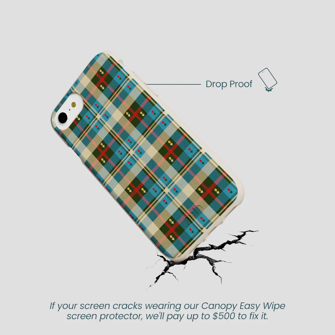 London Fog Plaid Picnic iPhone 6/6s/7/8/SE Case - Image 5