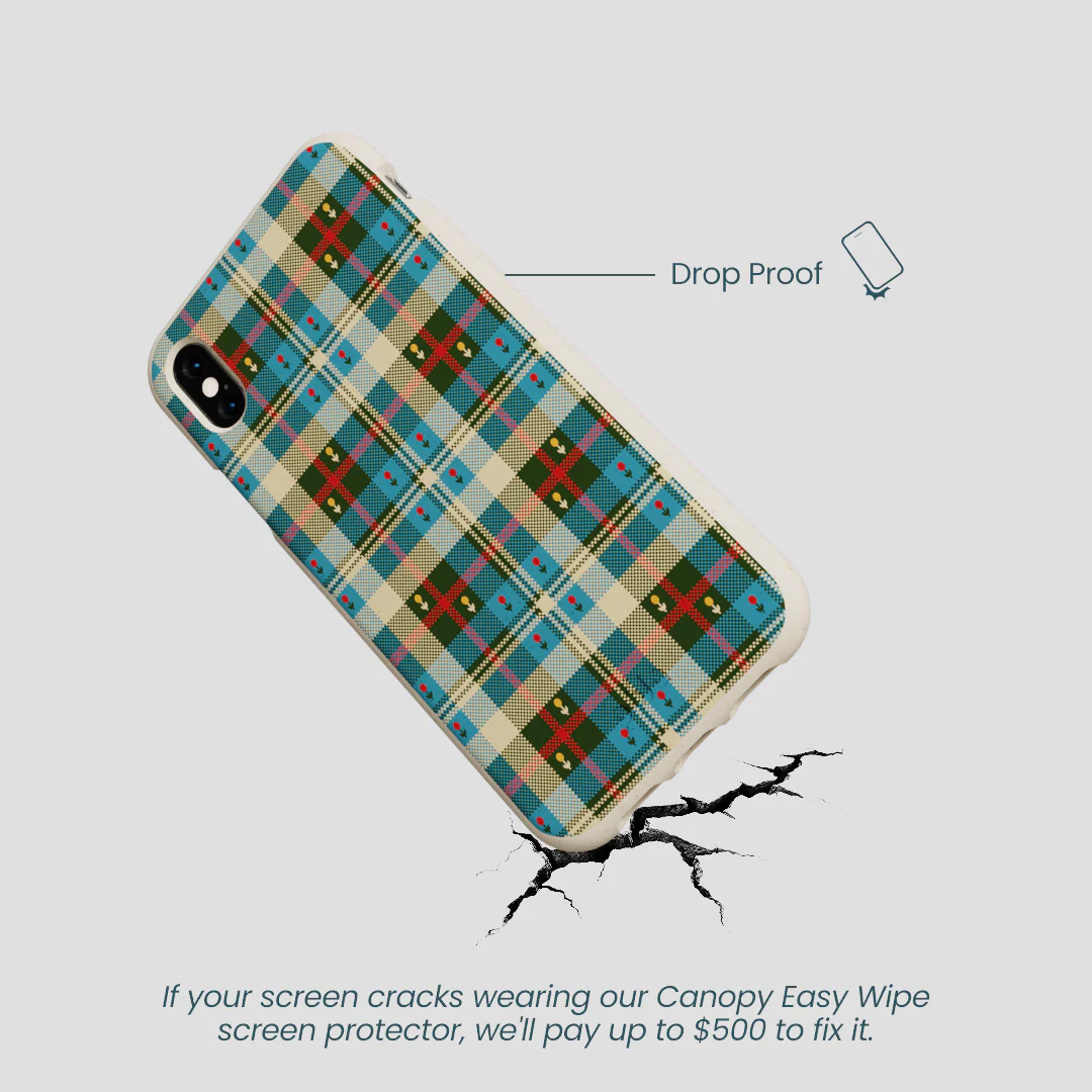 London Fog Plaid Picnic iPhone XR Case - Image 5