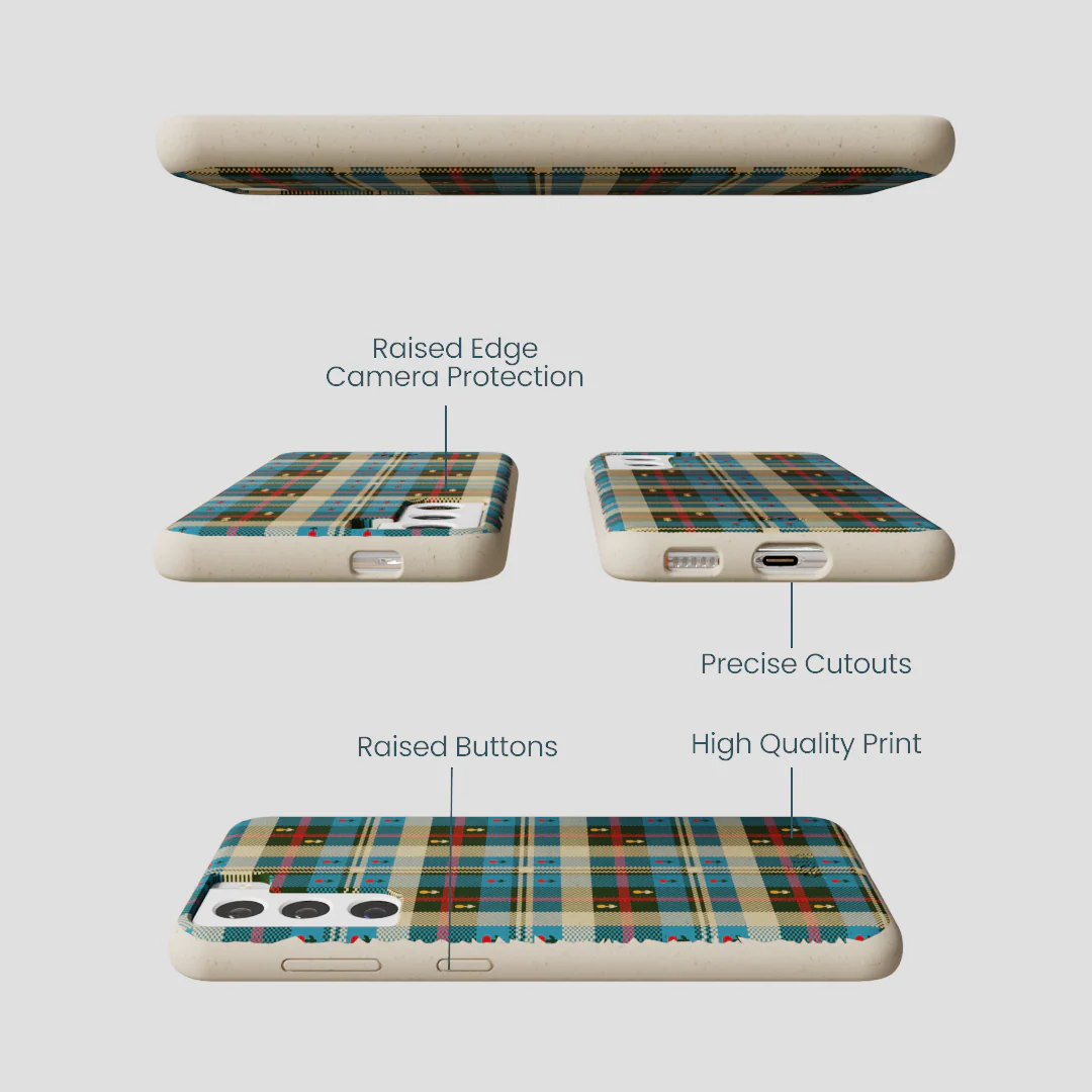 London Fog Plaid Picnic Samsung Galaxy S21 Case - Image 3