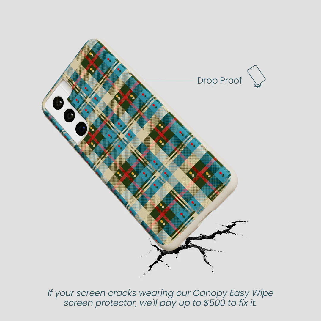 London Fog Plaid Picnic Samsung Galaxy S22 Case - Image 5