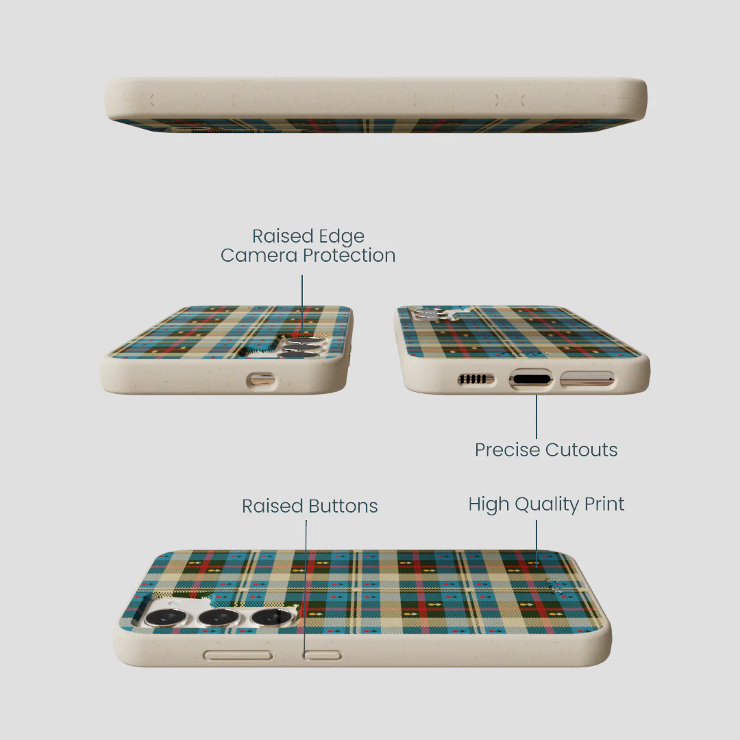 London Fog Plaid Picnic Samsung Galaxy S23 Case - Image 3