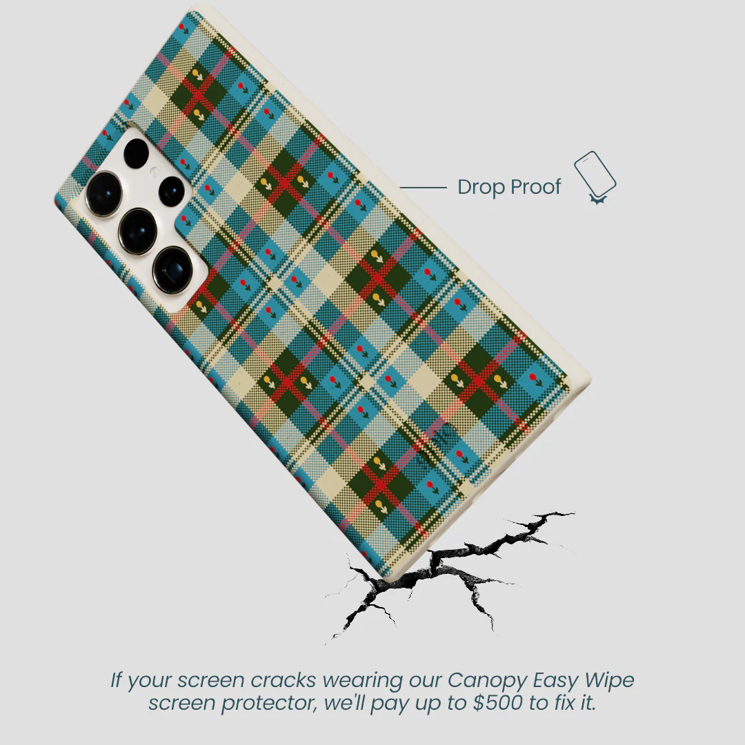 London Fog Plaid Picnic Samsung Galaxy S24 Ultra Case - Image 5