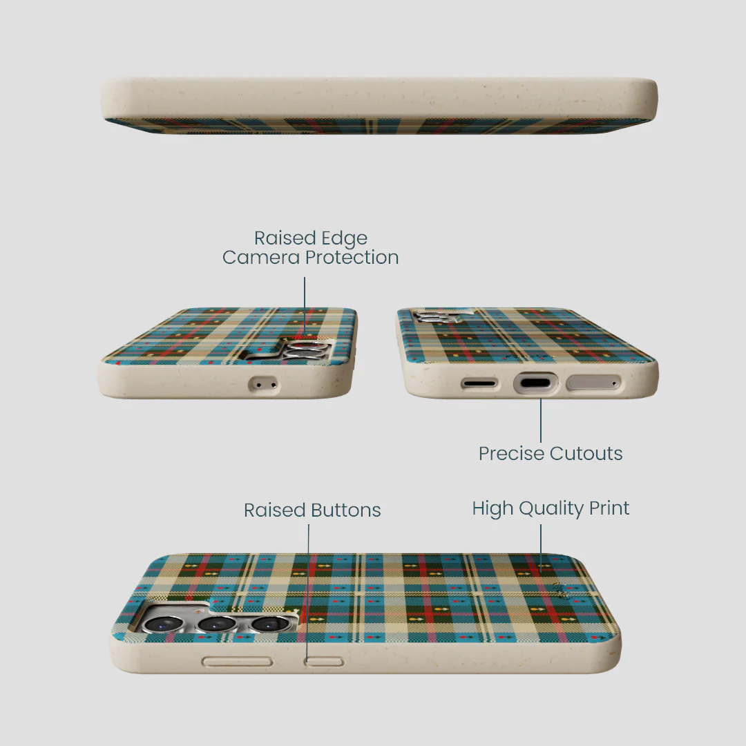 London Fog Plaid Picnic Samsung Galaxy S25 Case - Image 3