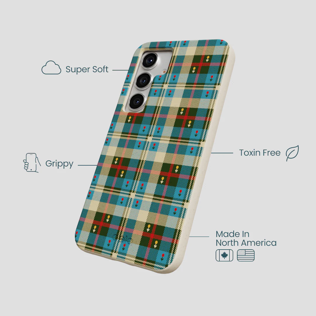 London Fog Plaid Picnic Samsung Galaxy S25 Case - Image 4