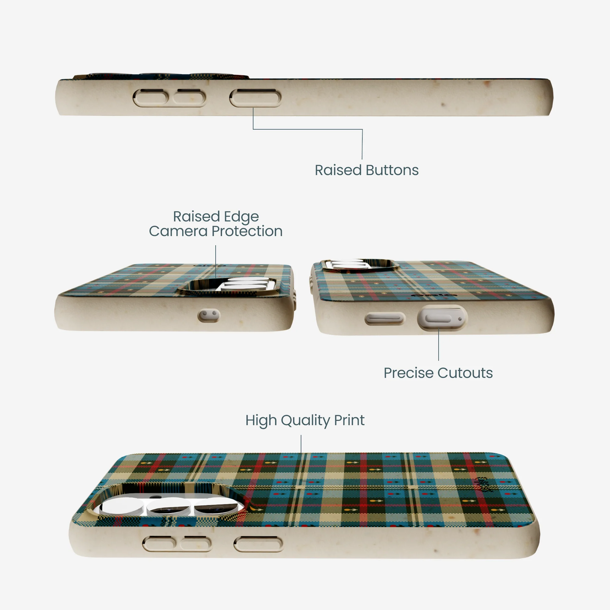 London Fog Plaid Picnic Samsung Galaxy S26 Case - Image 3