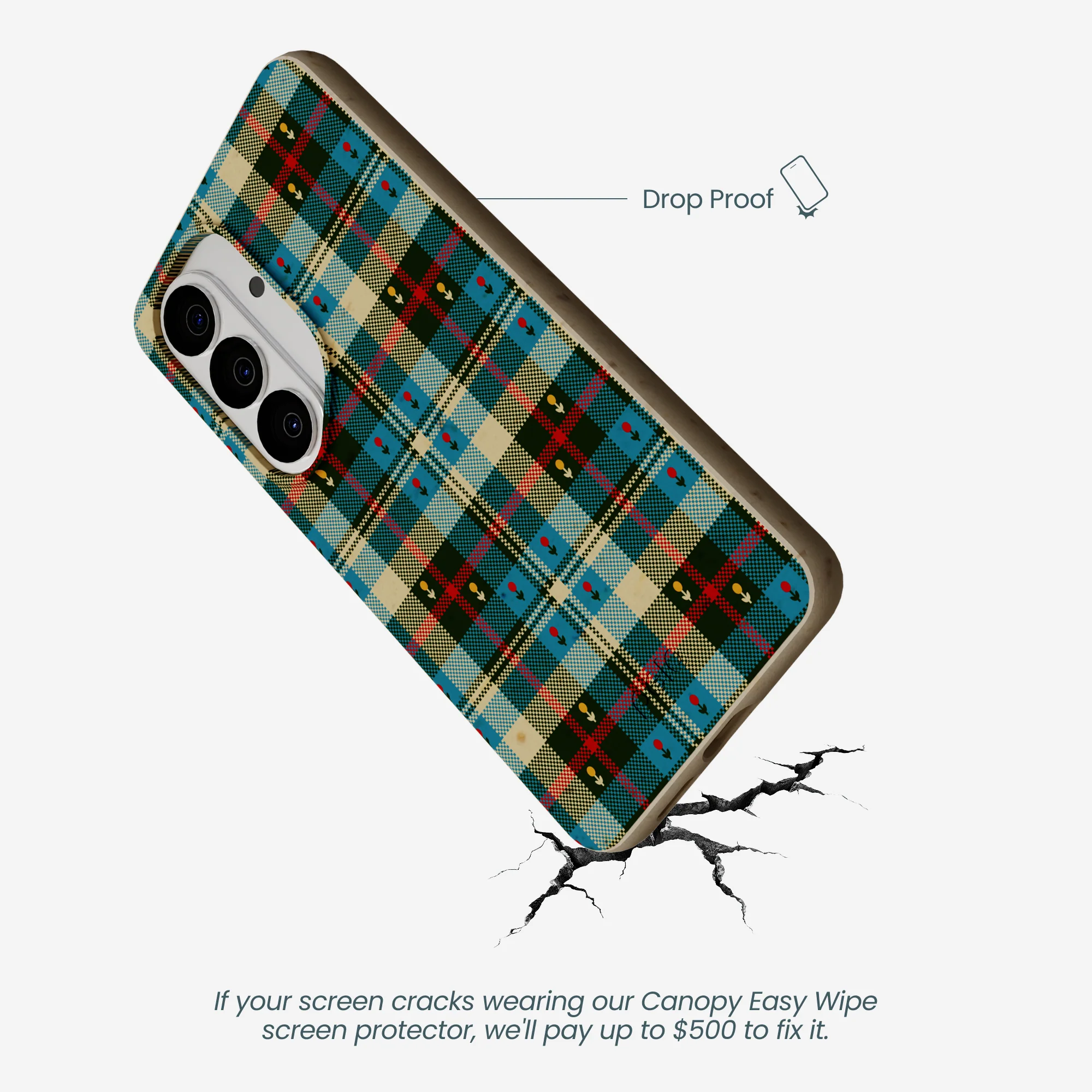 London Fog Plaid Picnic Samsung Galaxy S26 Case - Image 5