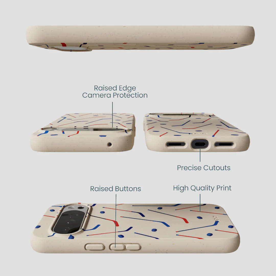 London Fog Pucks and Sticks Google Pixel 10 Pro XL Case - Image 2