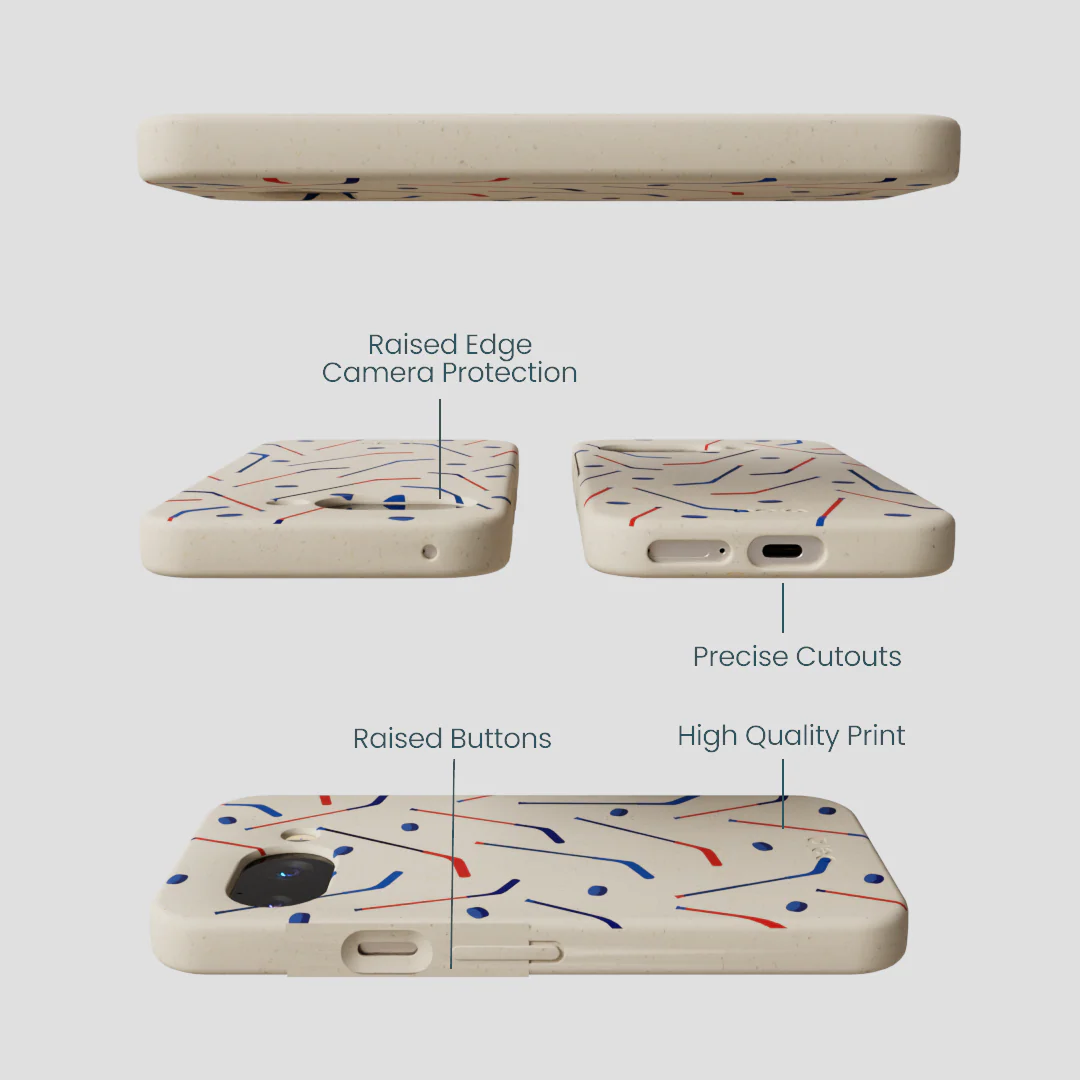 London Fog Pucks and Sticks Google Pixel 9a Case - Image 2