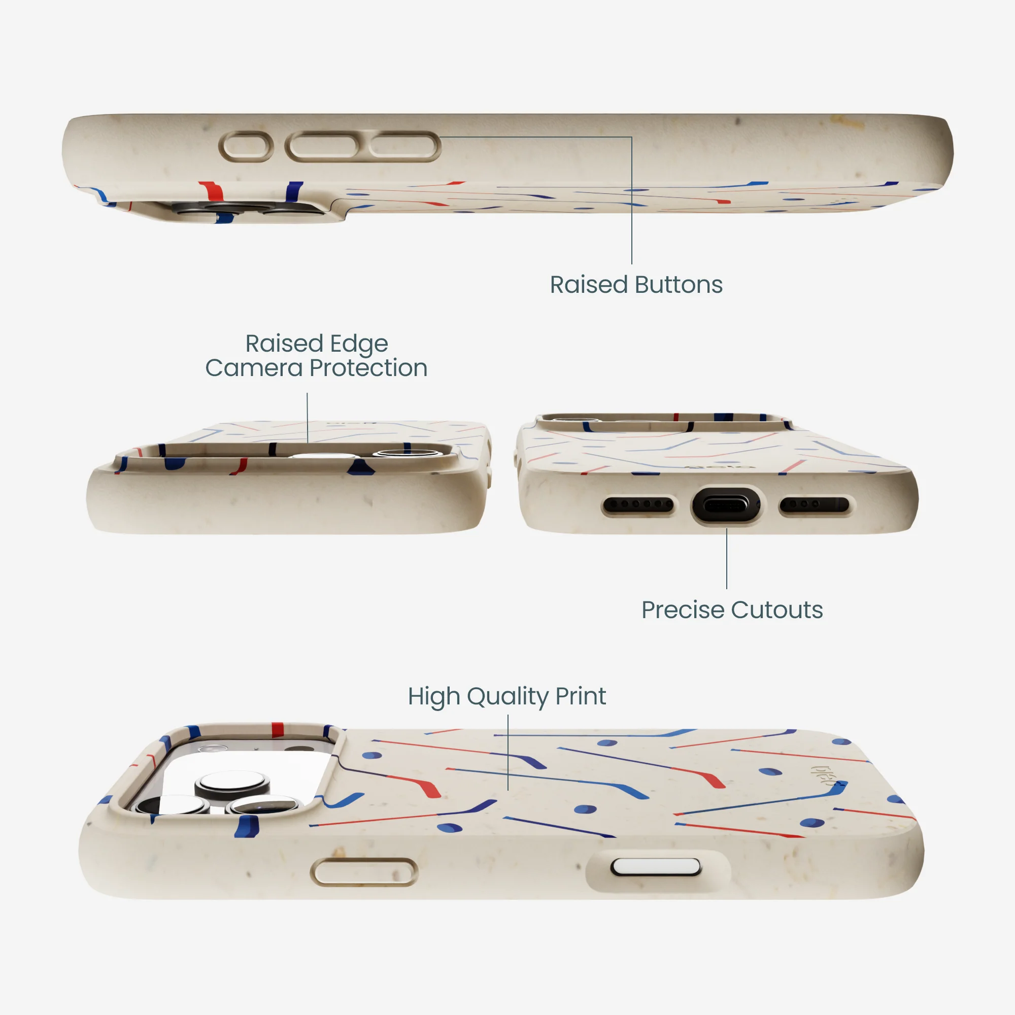 London Fog Pucks and Sticks iPhone 17 Pro Max Case - Image 3