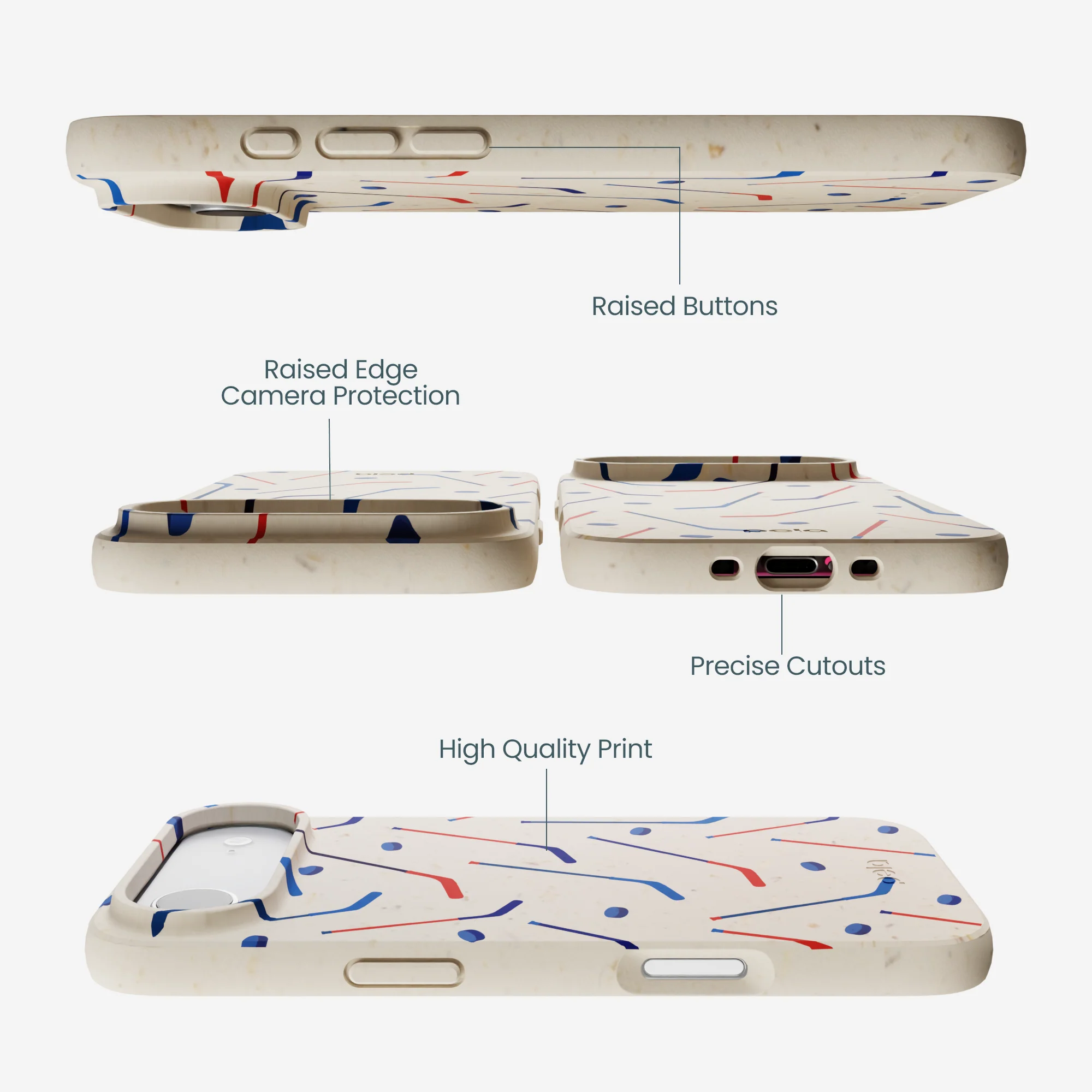 London Fog Pucks and Sticks iPhone Air Case - Image 3