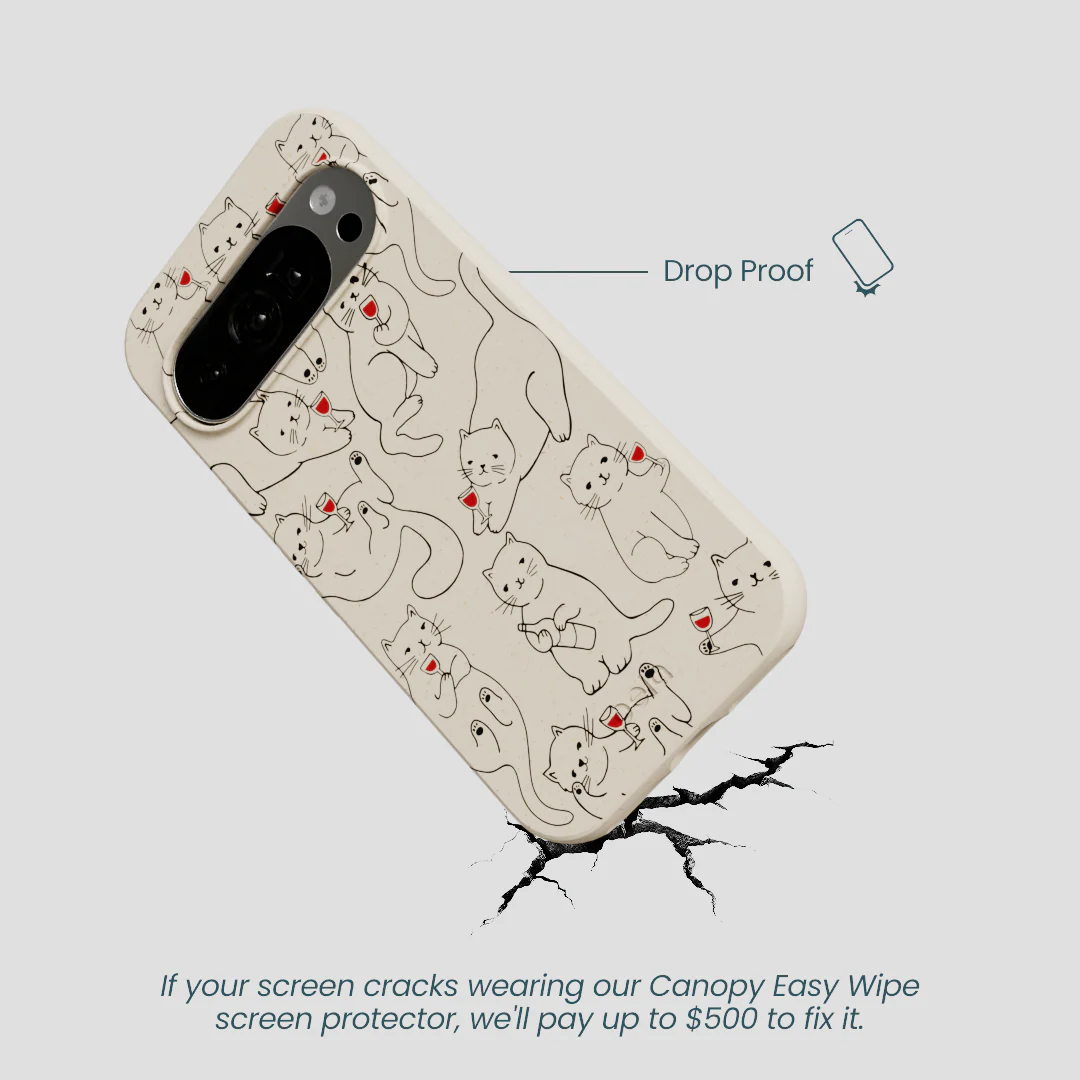 London Fog Purr and Pour Google Pixel 10/10 Pro Case - Image 5