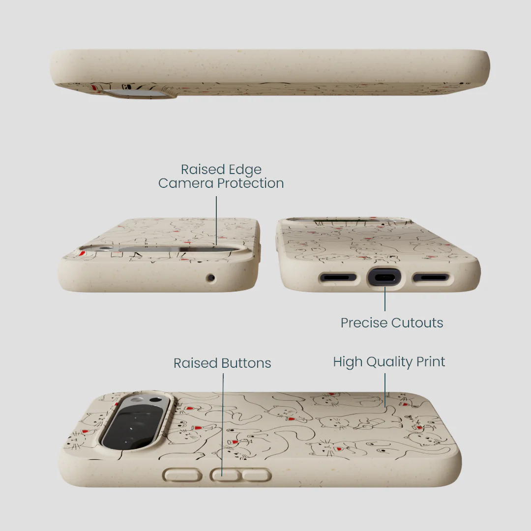London Fog Purr and Pour Google Pixel 10 Pro XL Case - Image 3