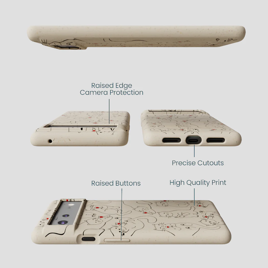 London Fog Purr and Pour Google Pixel 6 Case - Image 3