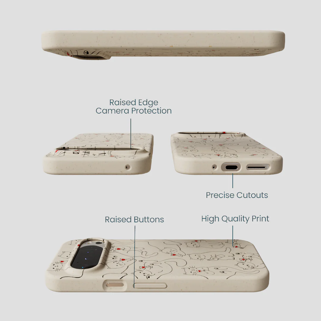 London Fog Purr and Pour Google Pixel 9/9 Pro Case - Image 3