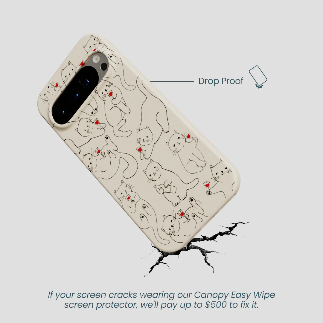 London Fog Purr and Pour Google Pixel 9/9 Pro Case - Image 5