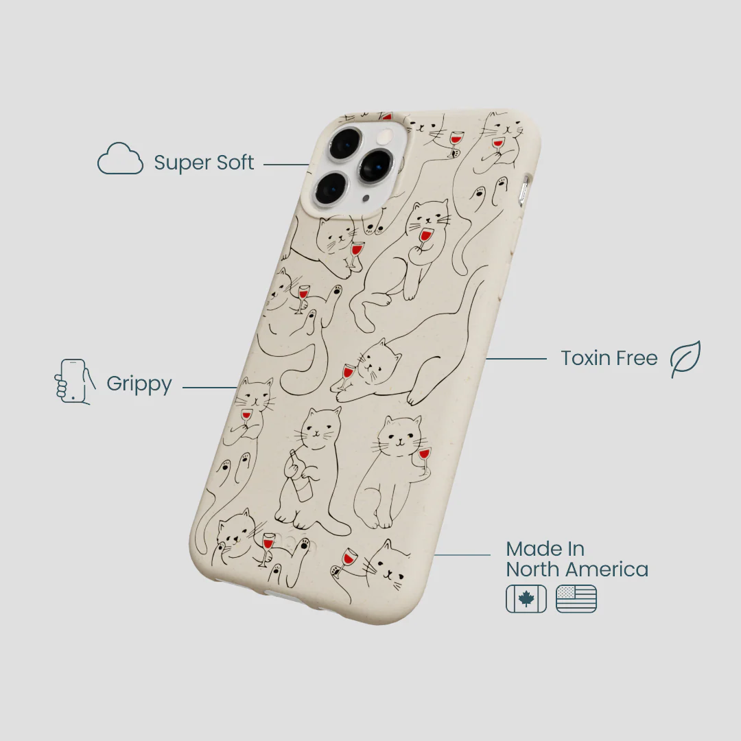 London Fog Purr and Pour iPhone 11 Pro Case - Image 4