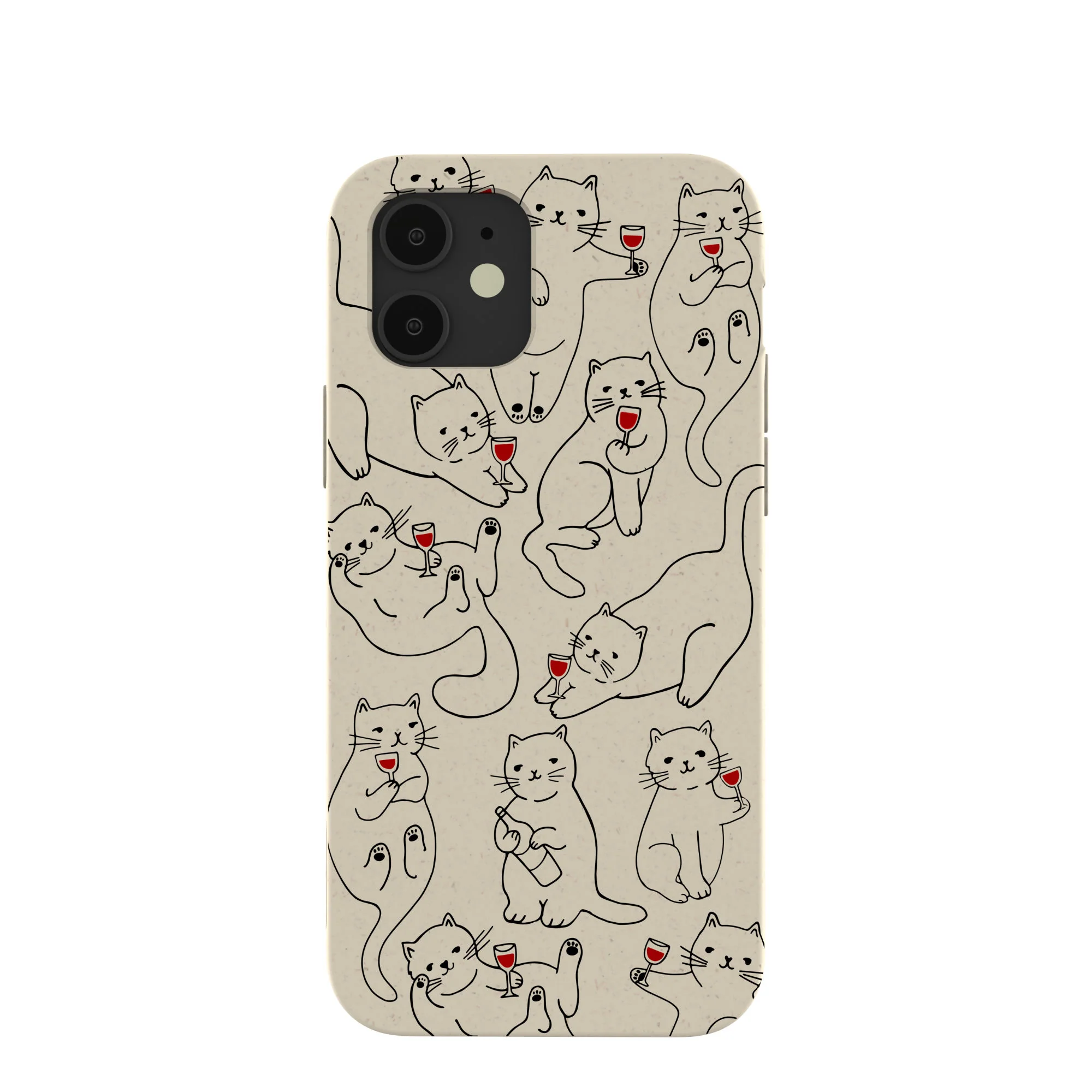 London Fog Purr and Pour iPhone 12/ iPhone 12 Pro Case