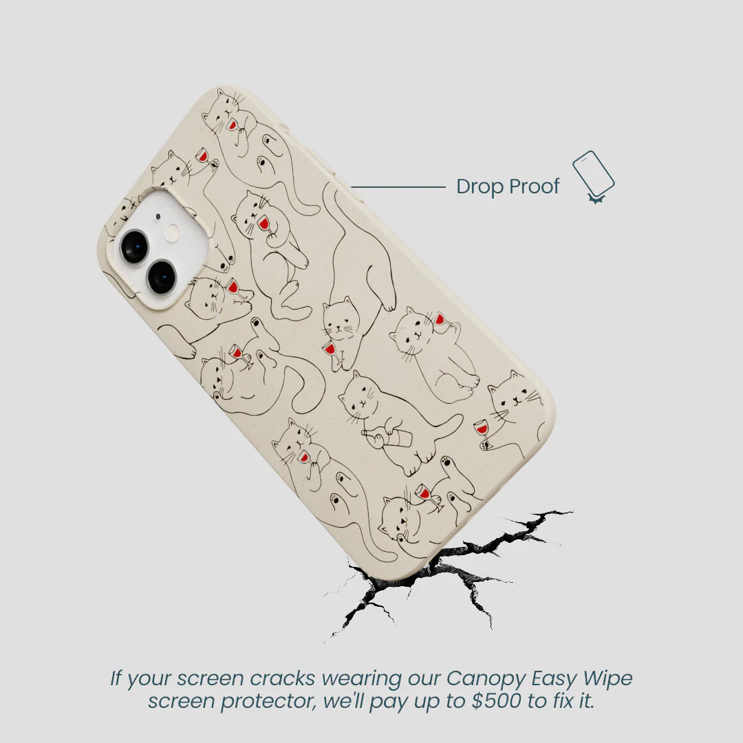 London Fog Purr and Pour iPhone 12/ iPhone 12 Pro Case - Image 5