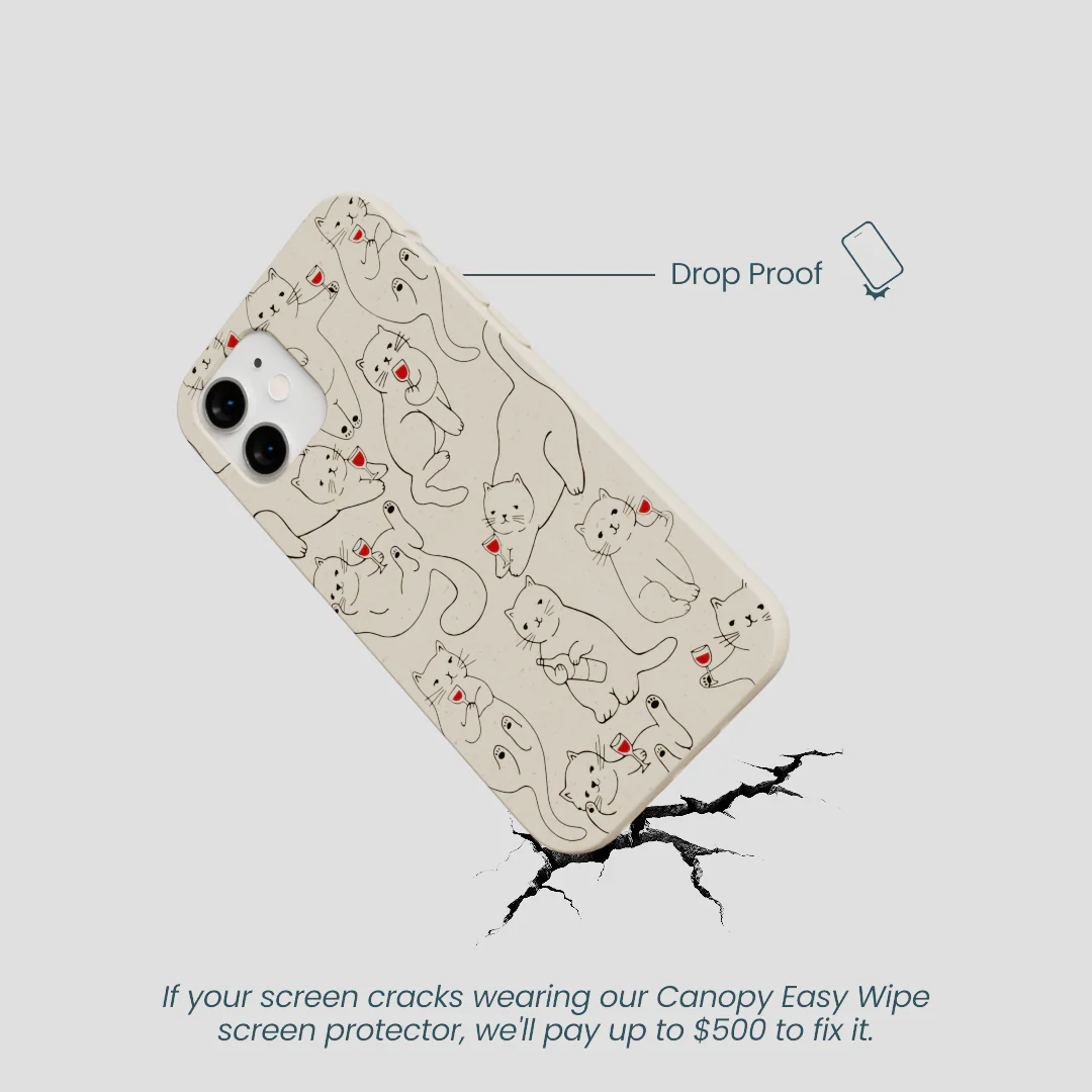 London Fog Purr and Pour iPhone 12 Mini Case - Image 5