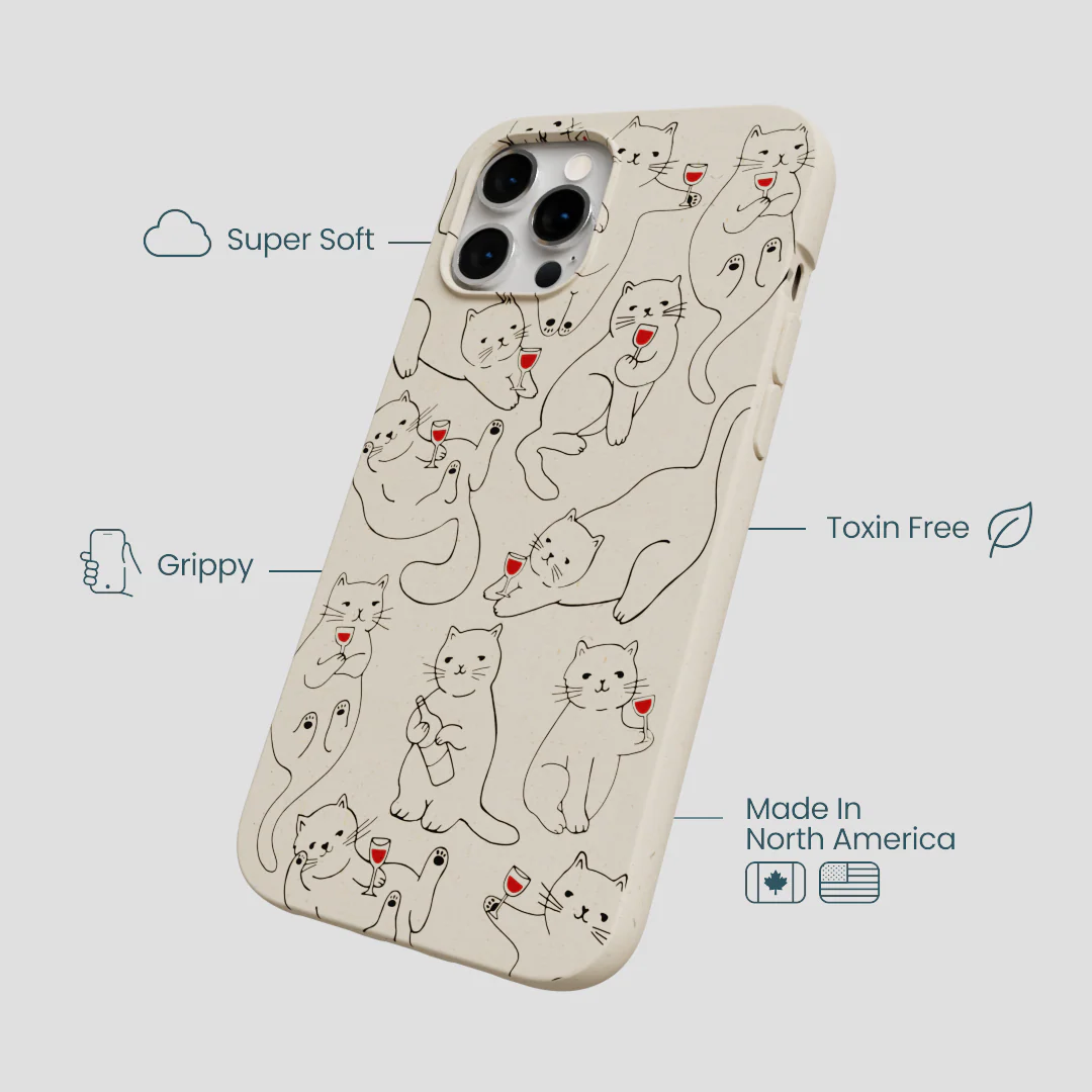 London Fog Purr and Pour iPhone 12 Pro Max Case - Image 4