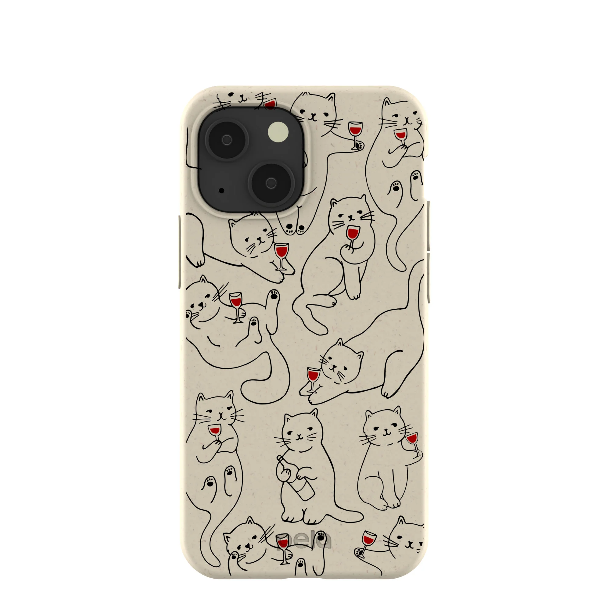 London Fog Purr and Pour iPhone 13 Mini Case