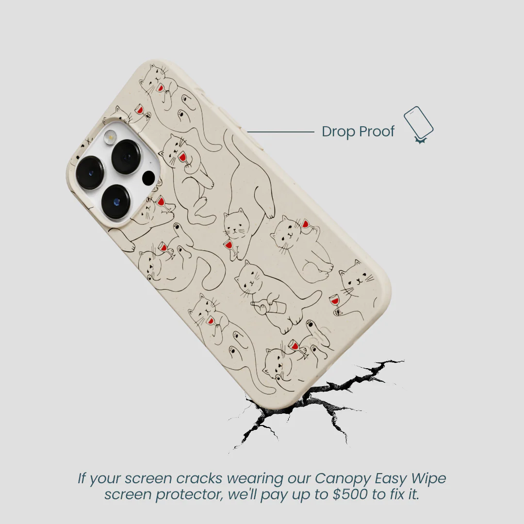 London Fog Purr and Pour iPhone 13 Pro Case - Image 5