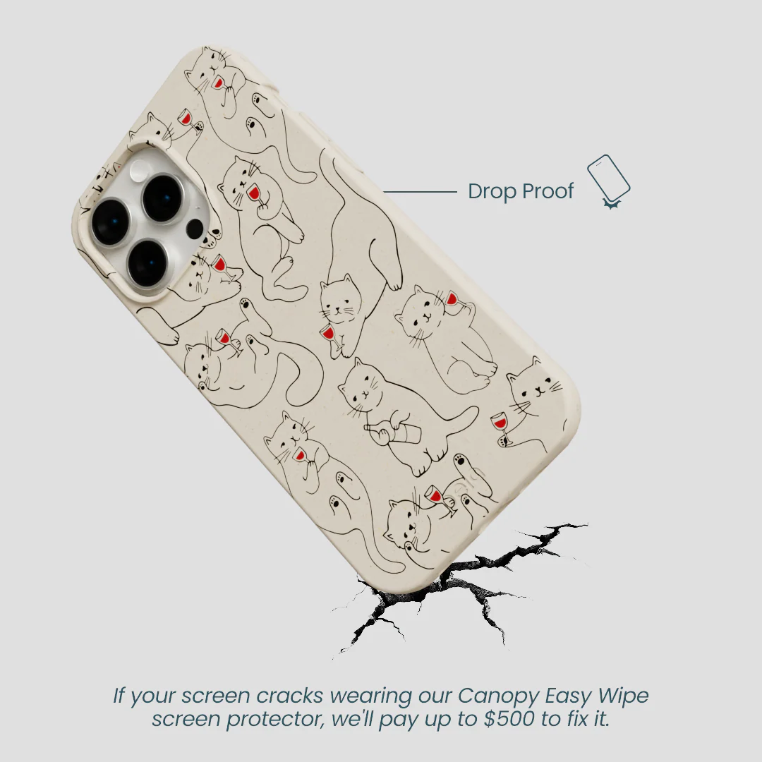 London Fog Purr and Pour iPhone 14 Pro Max Case - Image 5
