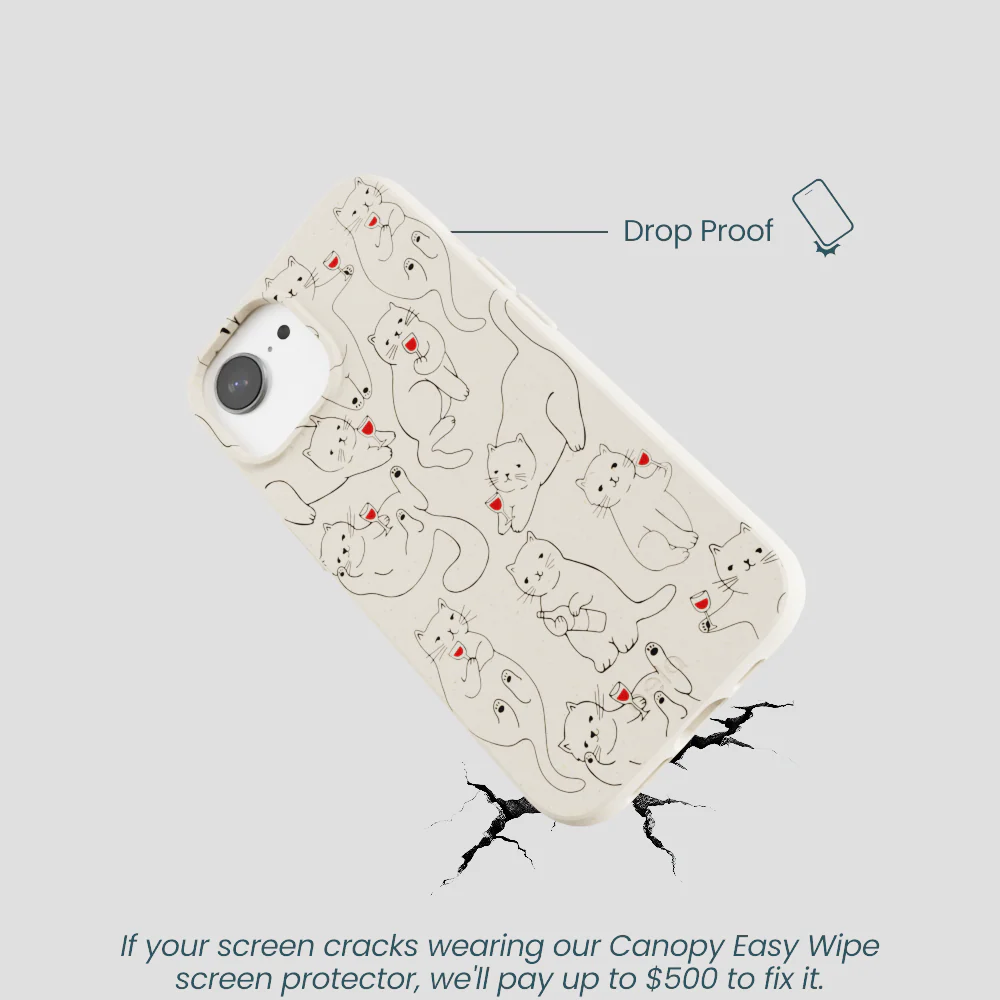 London Fog Purr and Pour iPhone 16e/17e Case - Image 5
