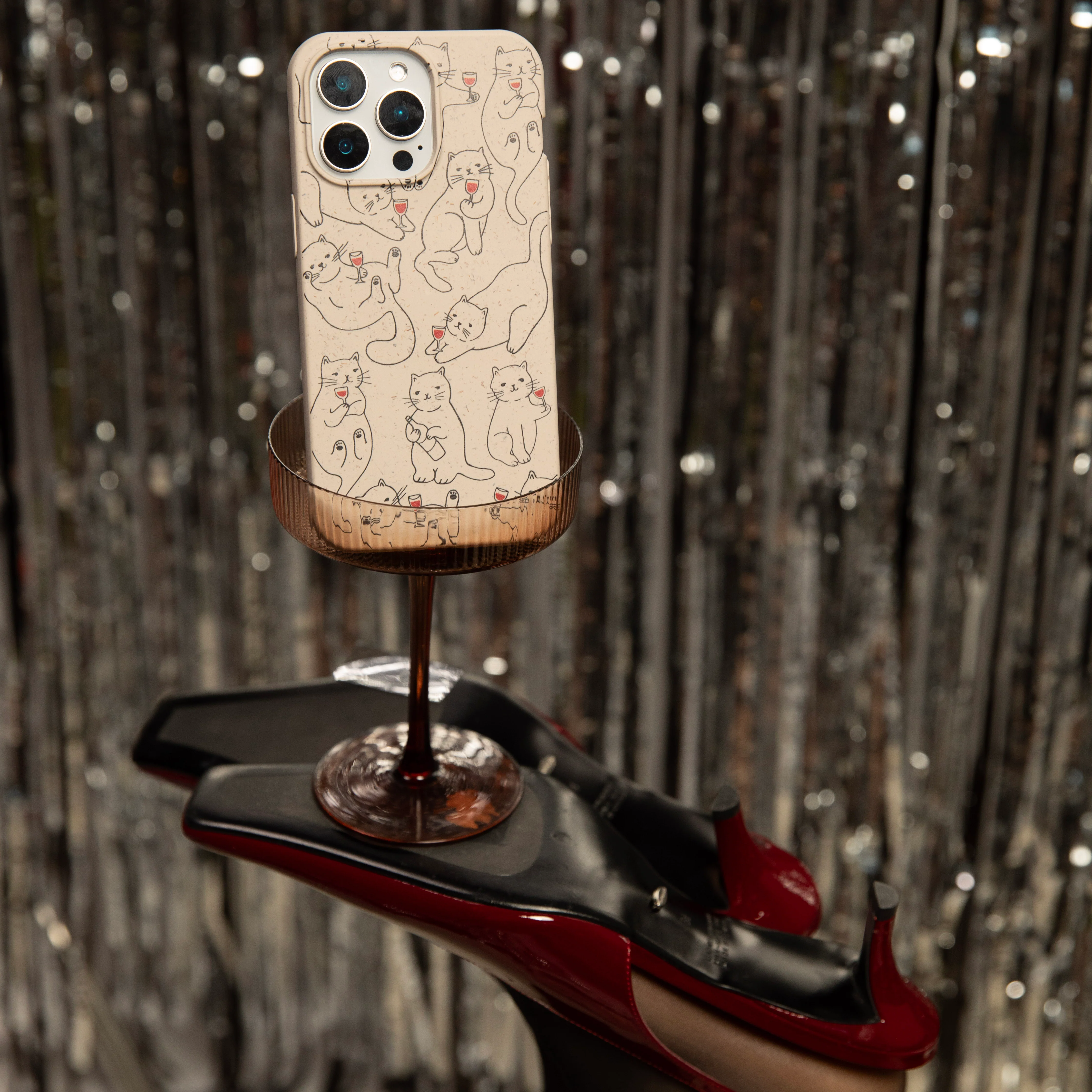 London Fog Purr and Pour iPhone 17 Case - Image 2