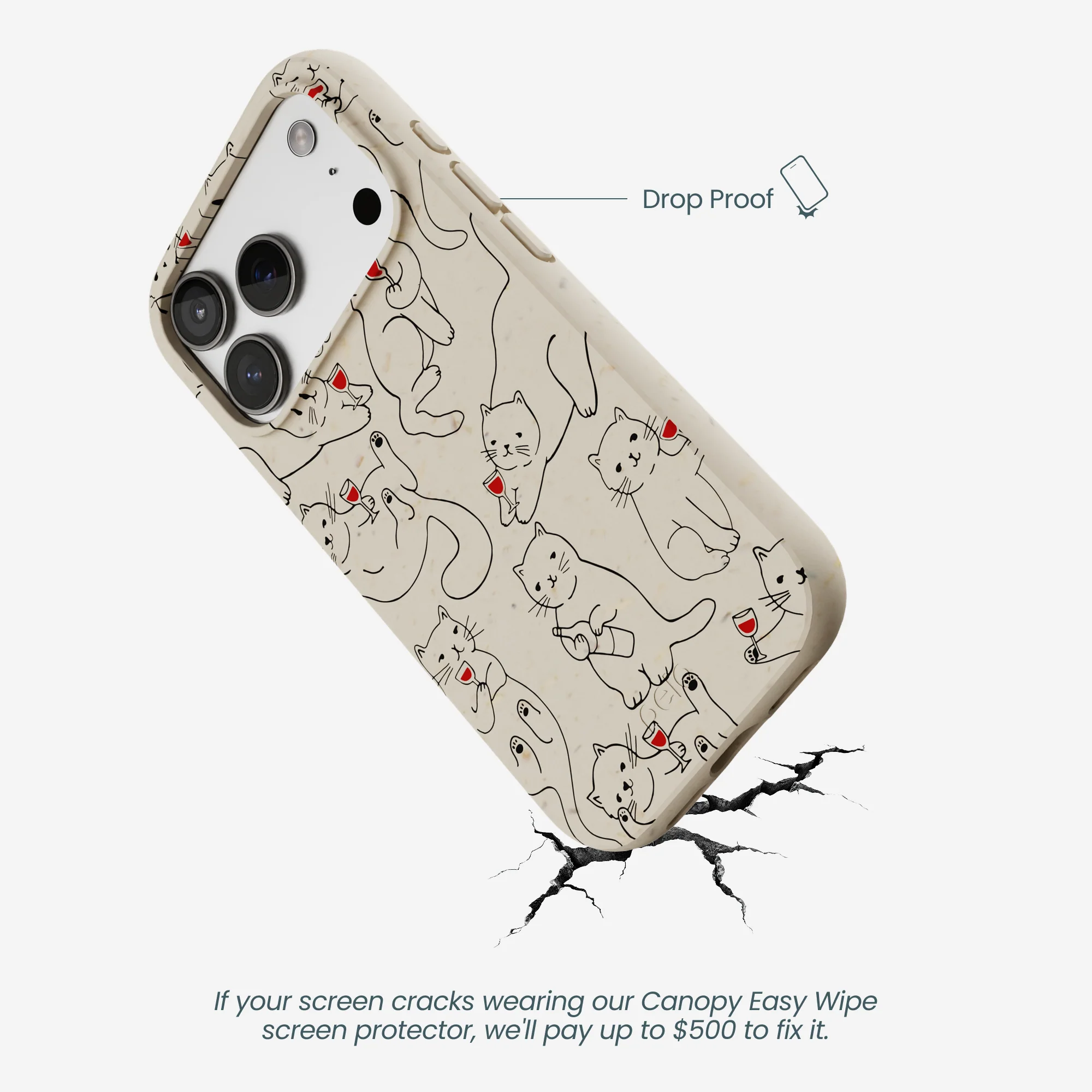London Fog Purr and Pour iPhone 17 Pro Case - Image 5