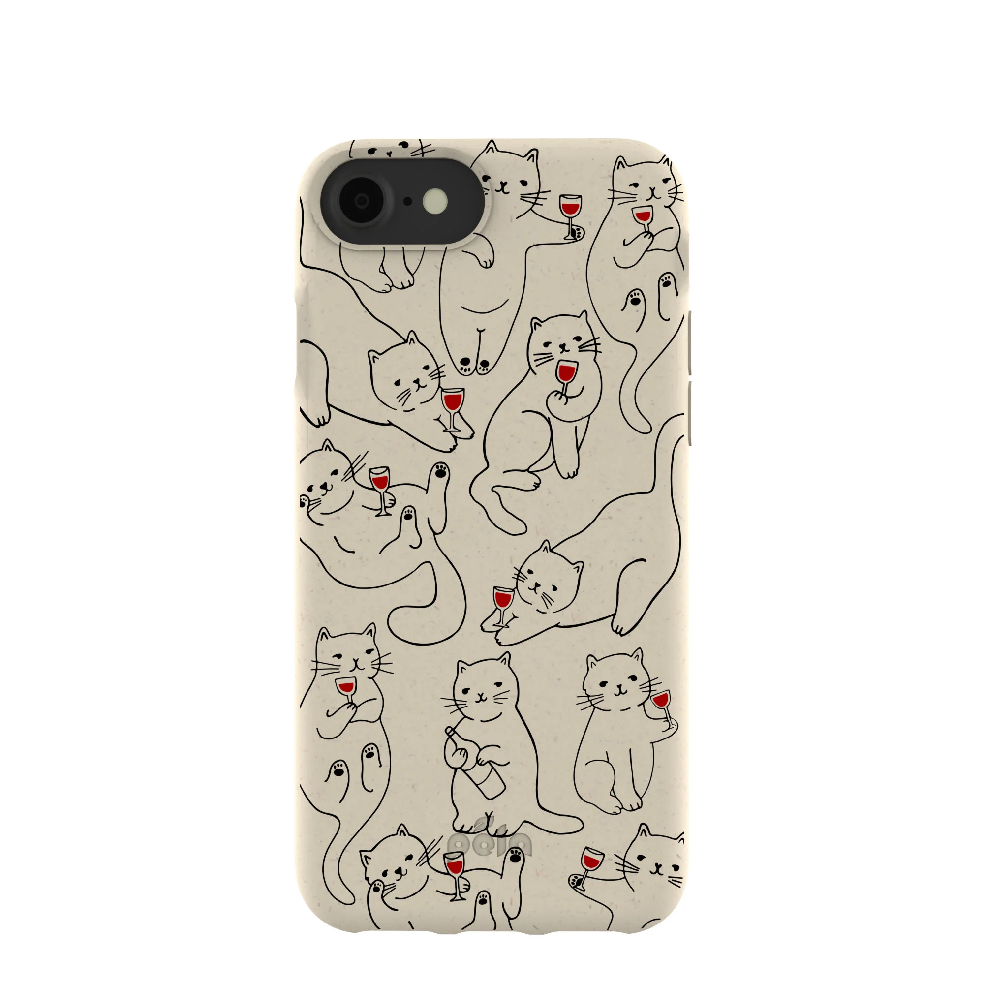 London Fog Purr and Pour iPhone 6/6s/7/8/SE Case