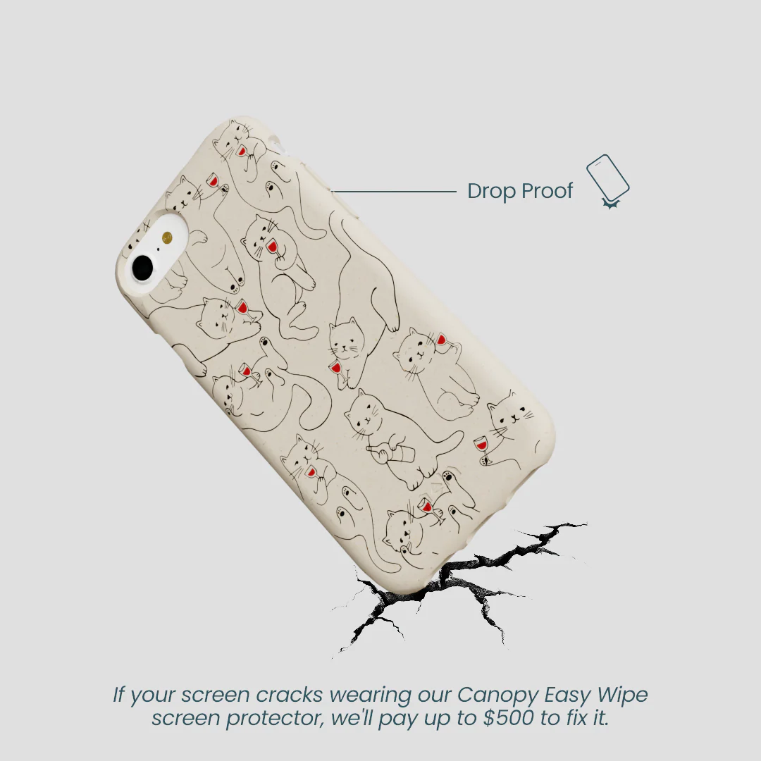 London Fog Purr and Pour iPhone 6/6s/7/8/SE Case - Image 5
