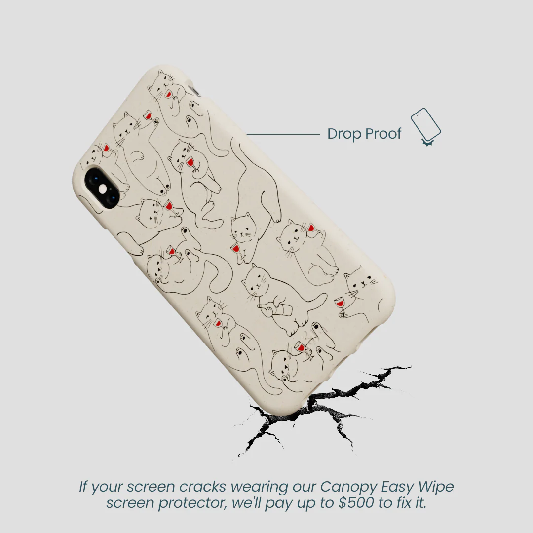 London Fog Purr and Pour iPhone XR Case - Image 5