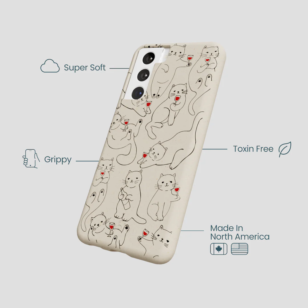 London Fog Purr and Pour Samsung Galaxy S21 Case - Image 4