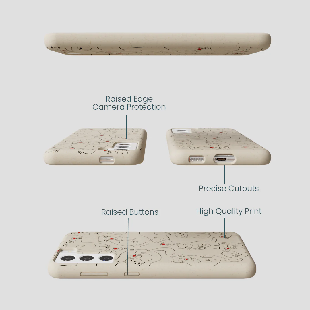 London Fog Purr and Pour Samsung Galaxy S22 Case - Image 3