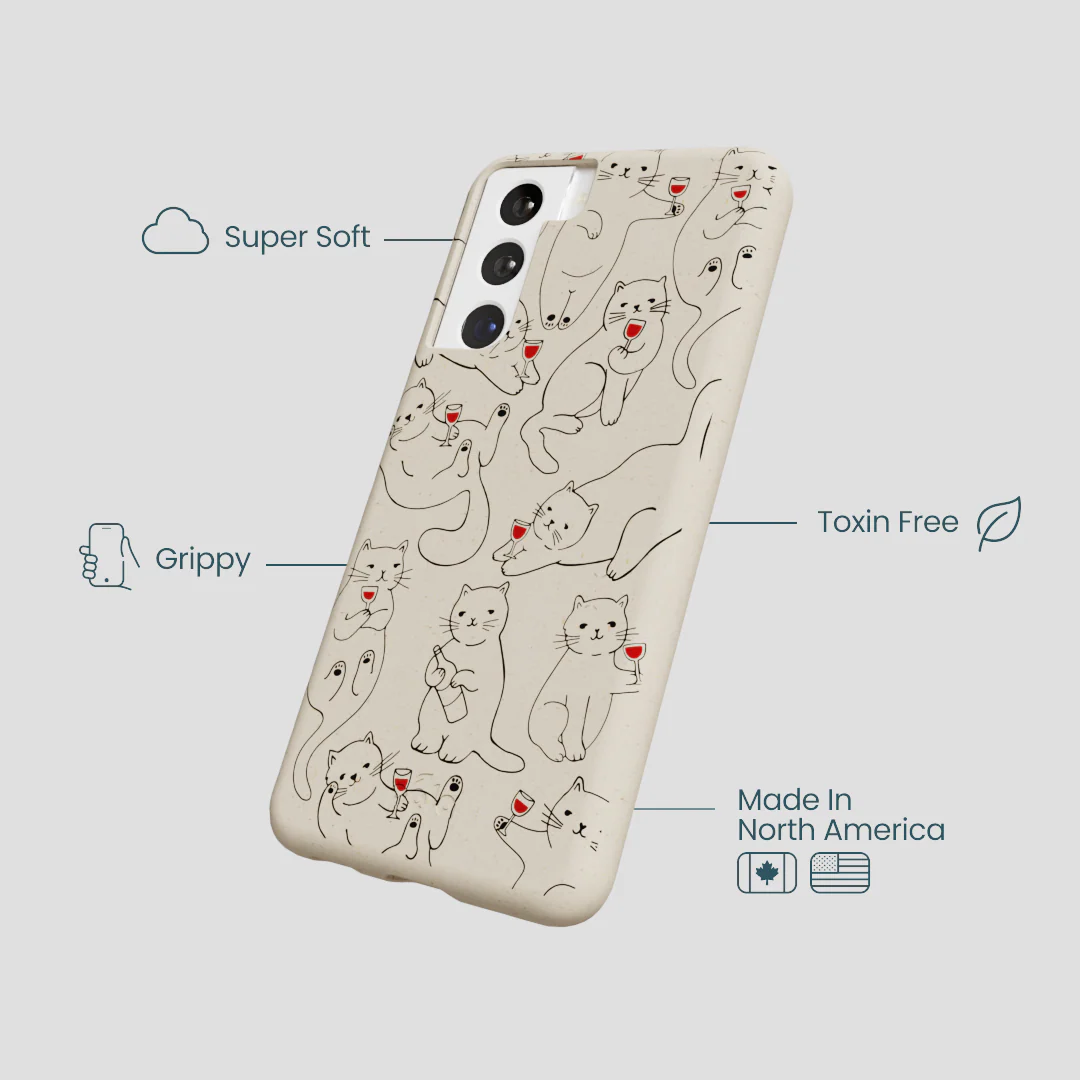 London Fog Purr and Pour Samsung Galaxy S22 Case - Image 4