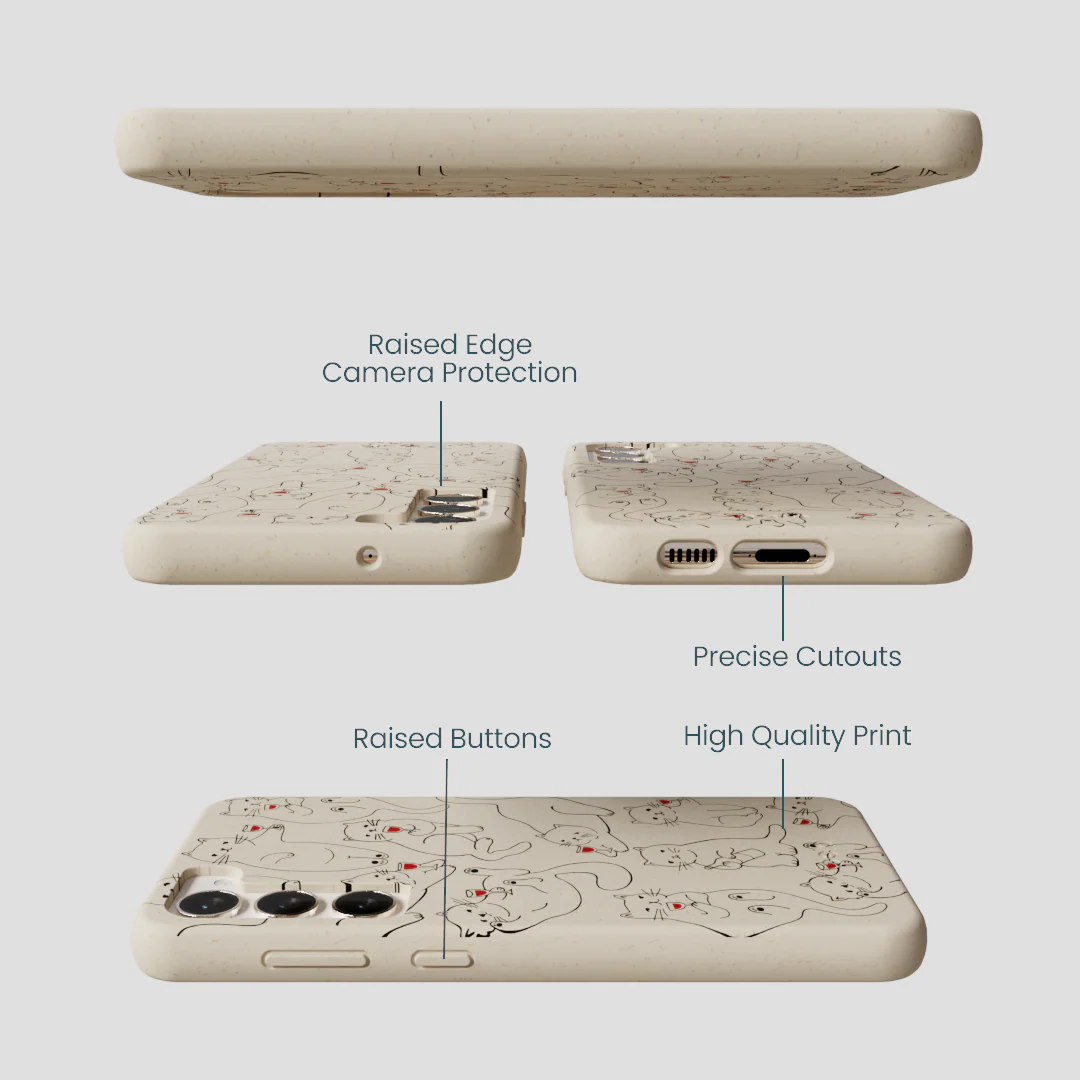 London Fog Purr and Pour Samsung Galaxy S23+(Plus) Case - Image 3