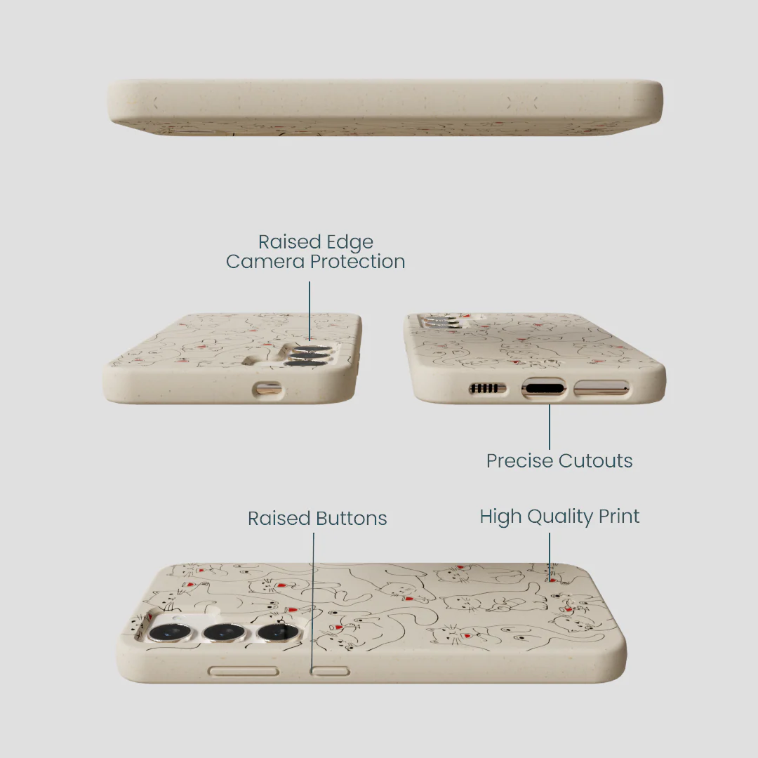 London Fog Purr and Pour Samsung Galaxy S24 Case - Image 3