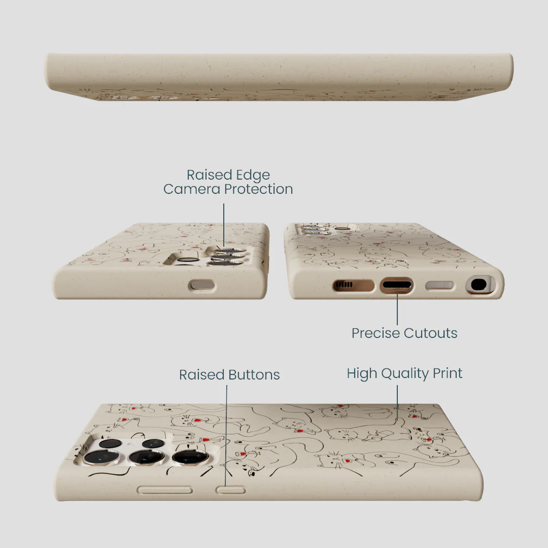 London Fog Purr and Pour Samsung Galaxy S24 Ultra Case - Image 3