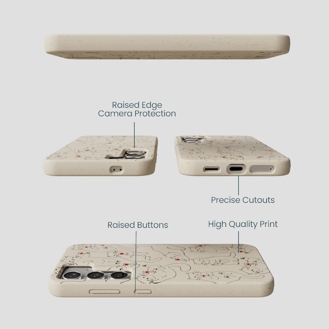 London Fog Purr and Pour Samsung Galaxy S25 Case - Image 3
