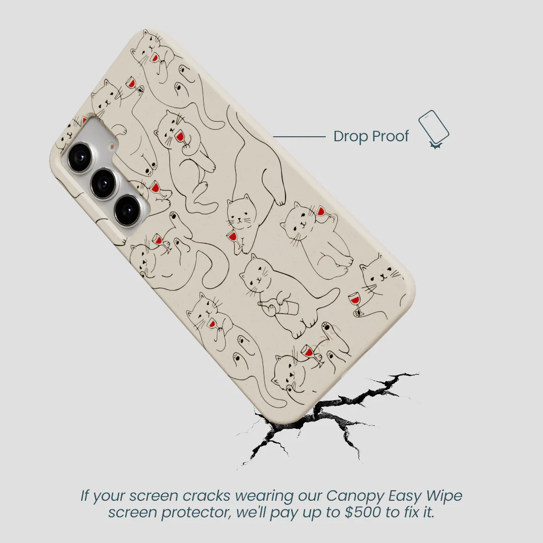 London Fog Purr and Pour Samsung Galaxy S25+(Plus) Case - Image 5