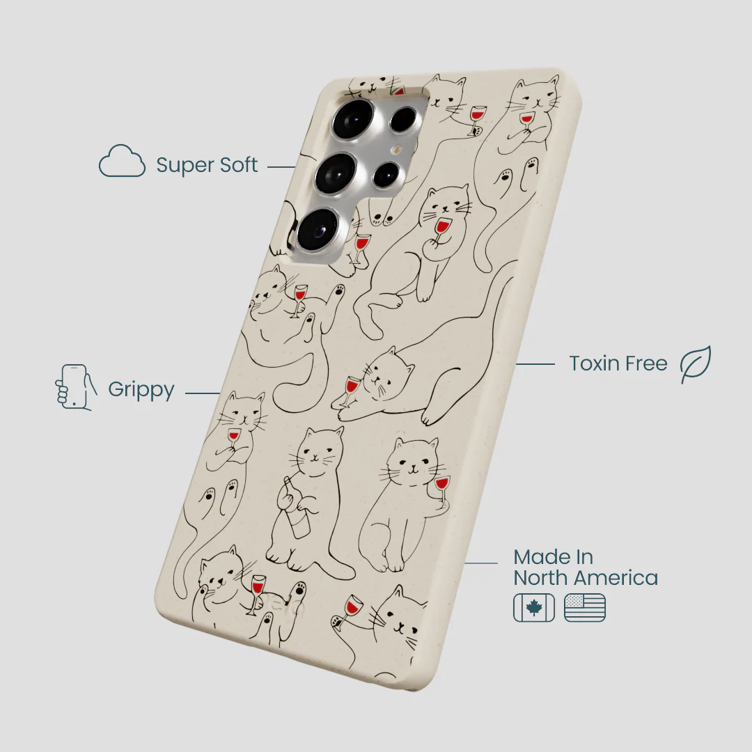 London Fog Purr and Pour Samsung Galaxy S25 Ultra Case - Image 4