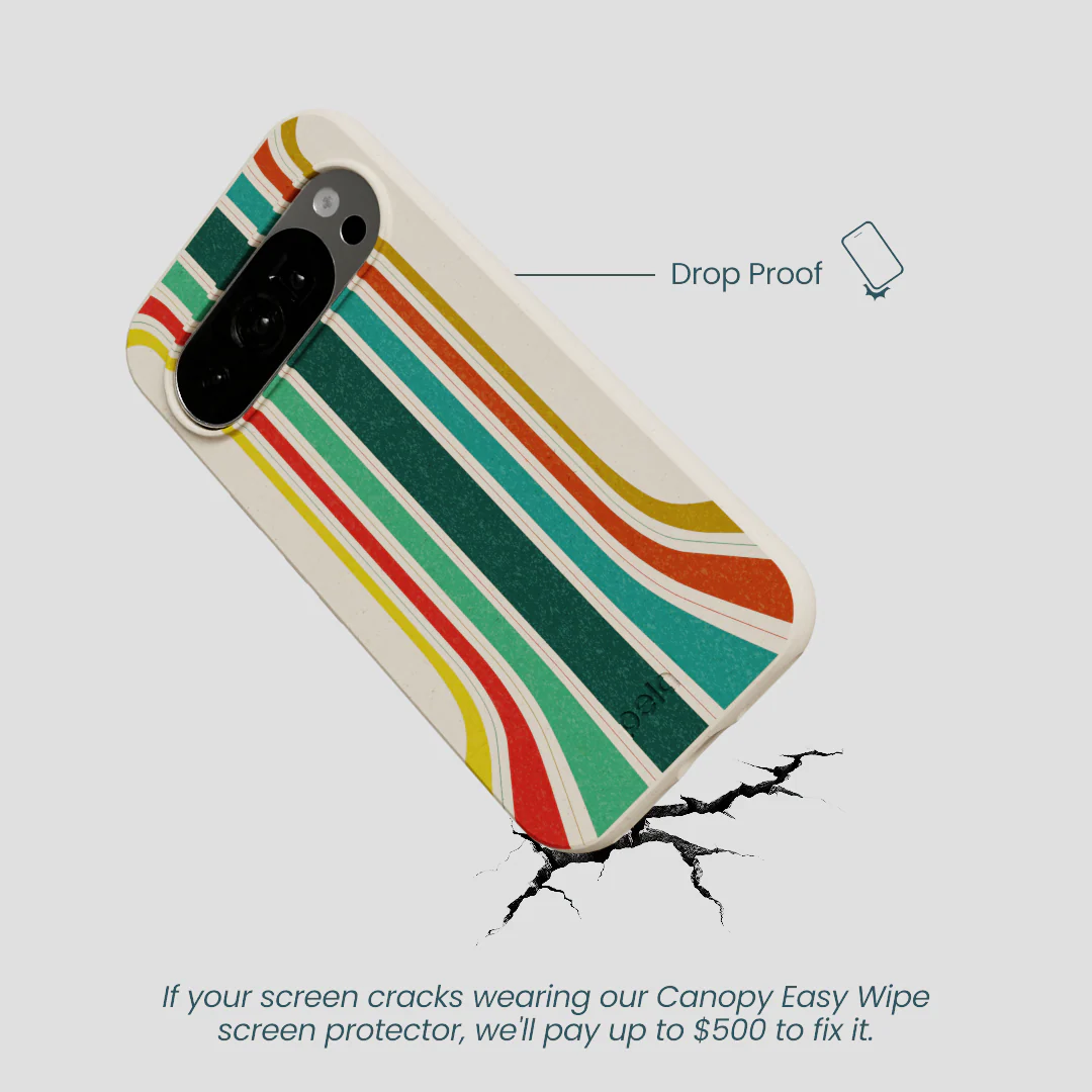 London Fog Retro Lines Google Pixel 10/10 Pro Case - Image 5