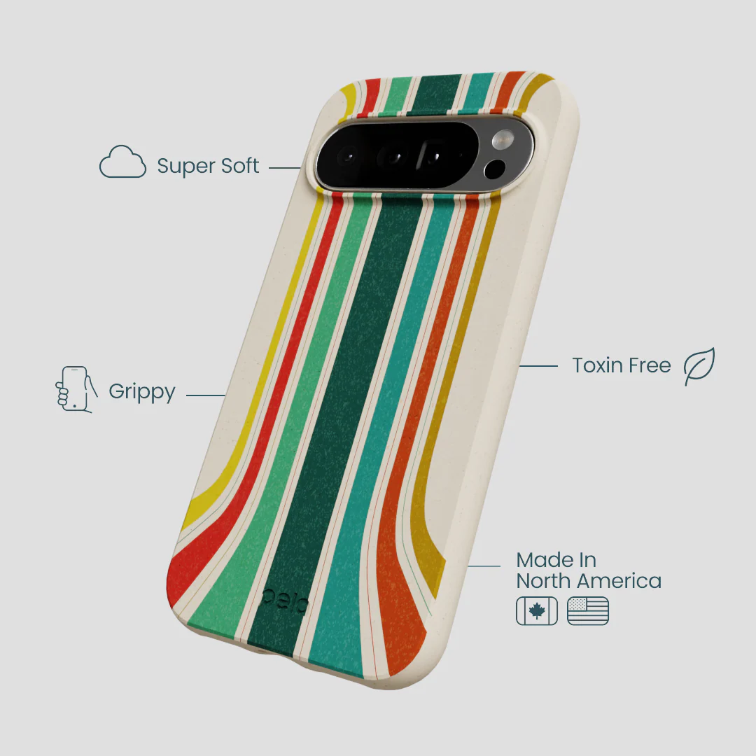 London Fog Retro Lines Google Pixel 10 Pro XL Case - Image 3